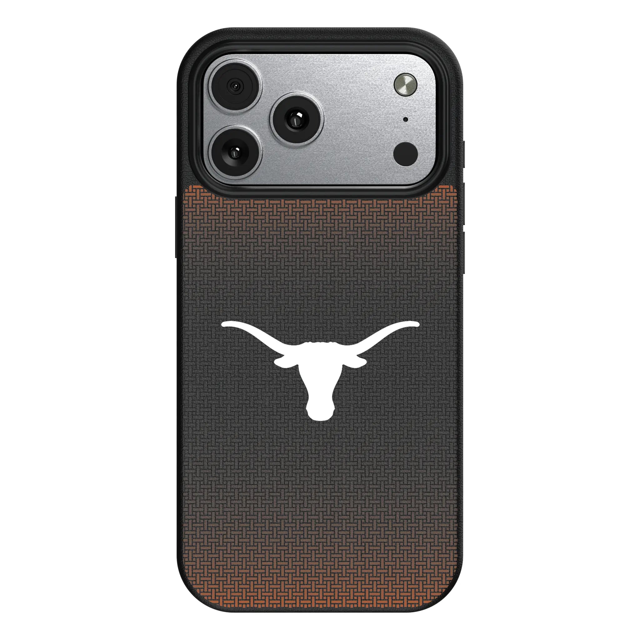 University of Texas Longhorns Linen MagSafe Compatible Phone Case for Apple iPhone