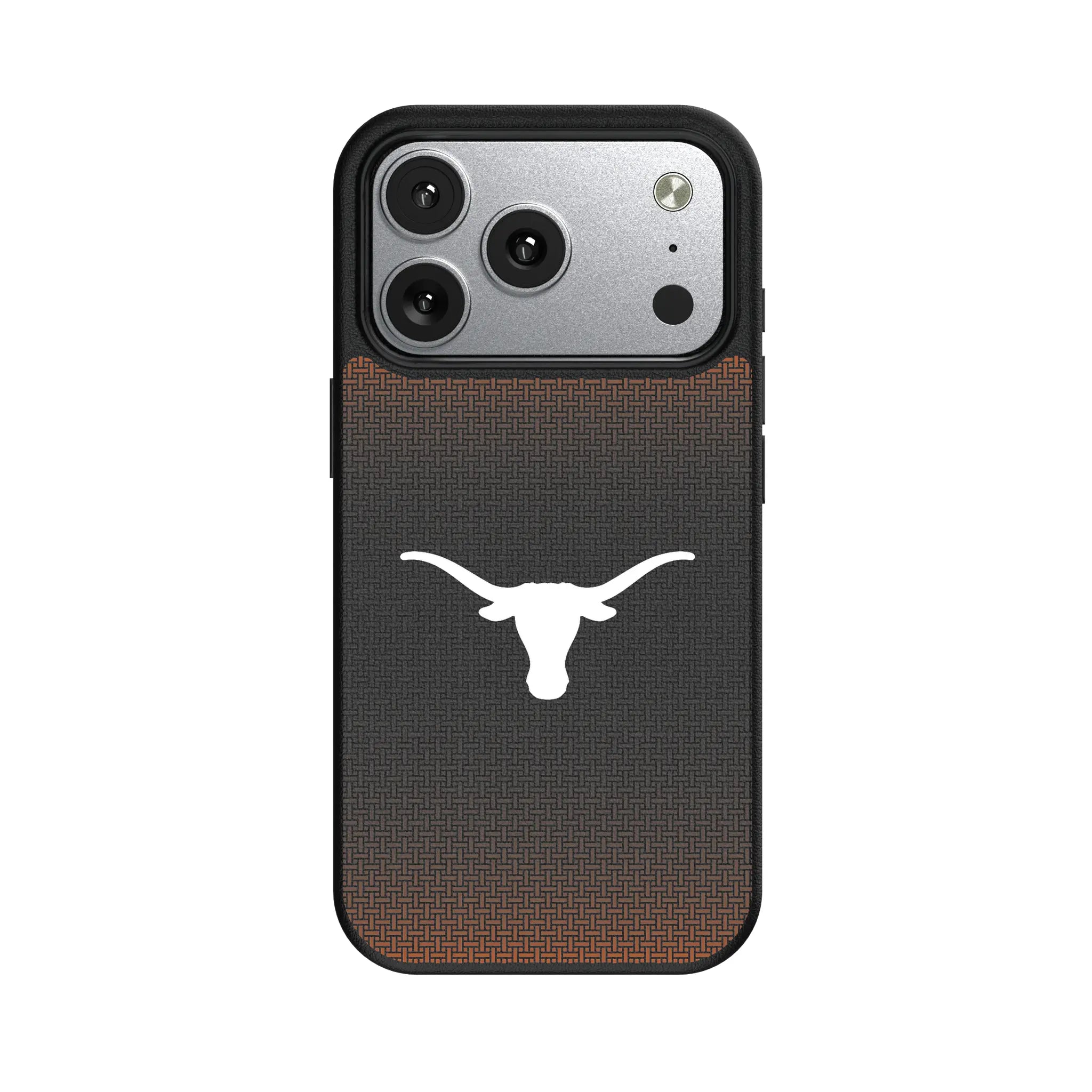 University of Texas Longhorns Linen MagSafe Compatible Phone Case for Apple iPhone