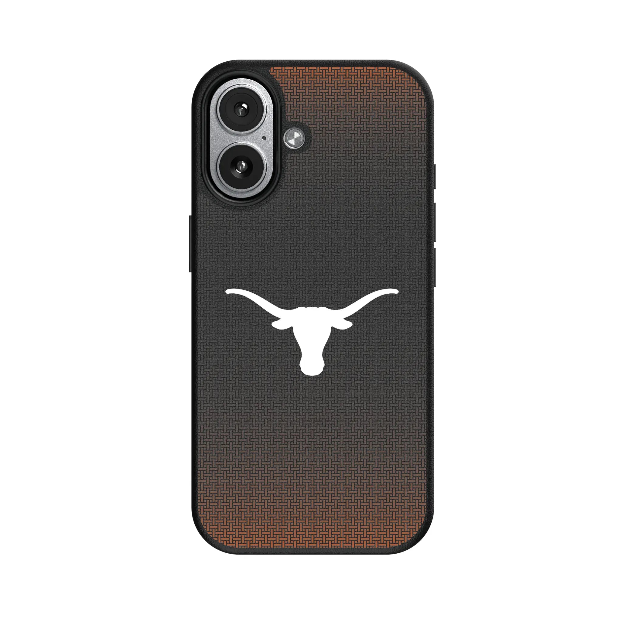 University of Texas Longhorns Linen MagSafe Compatible Phone Case for Apple iPhone