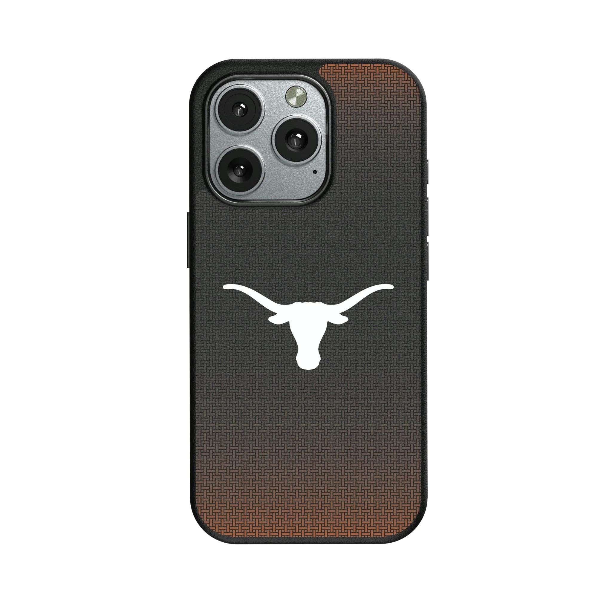 University of Texas Longhorns Linen MagSafe Compatible Phone Case for Apple iPhone - Sports Gifts, Sports Memorabilia, Sports Collectibles, Fan Shop
