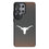 University of Texas Longhorns Linen MagSafe Compatible Phone Case for Samsung Galaxy