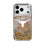 University of Texas Longhorns Paisley Glitter Phone Case