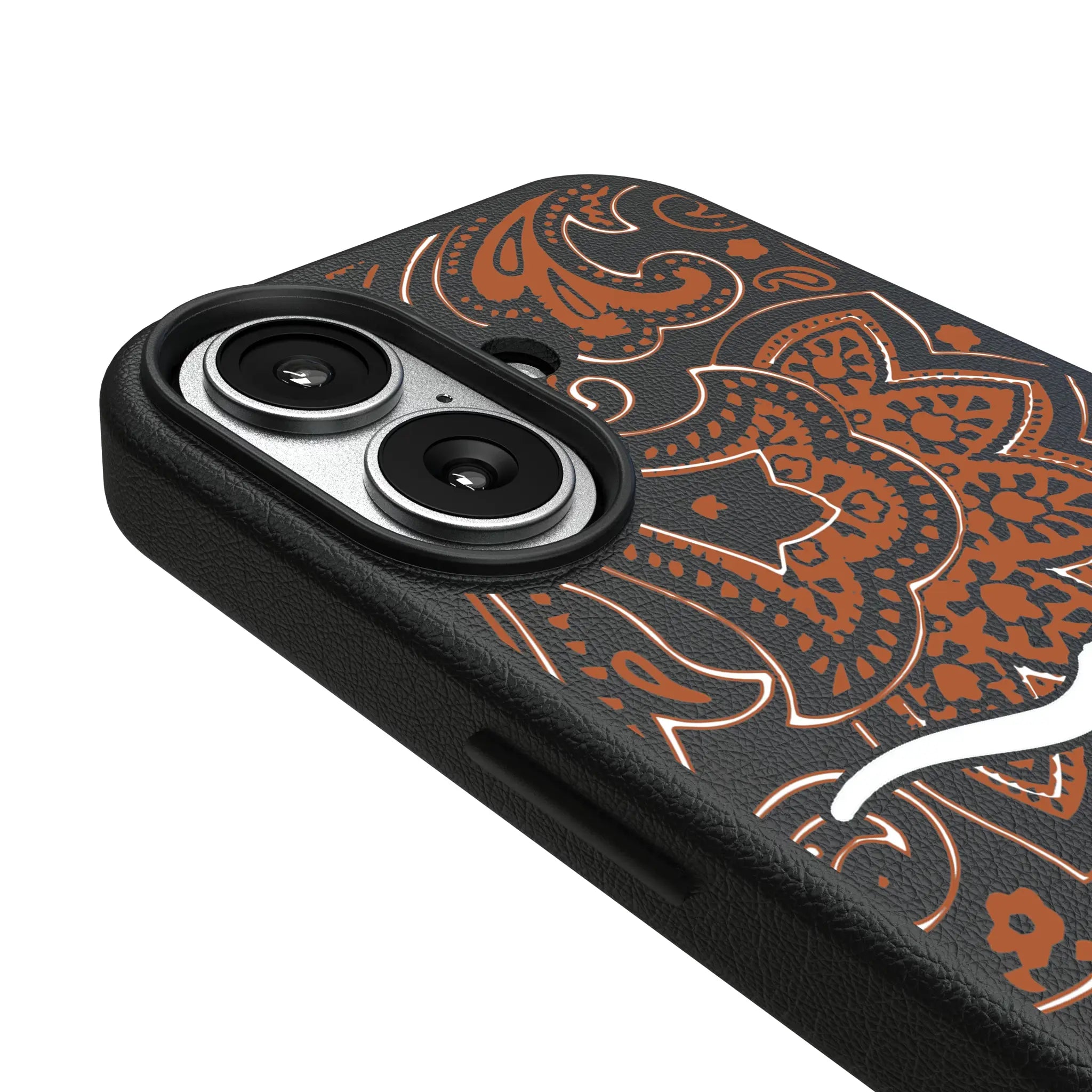 University of Texas Longhorns Paisley MagSafe Compatible Phone Case for Apple iPhone
