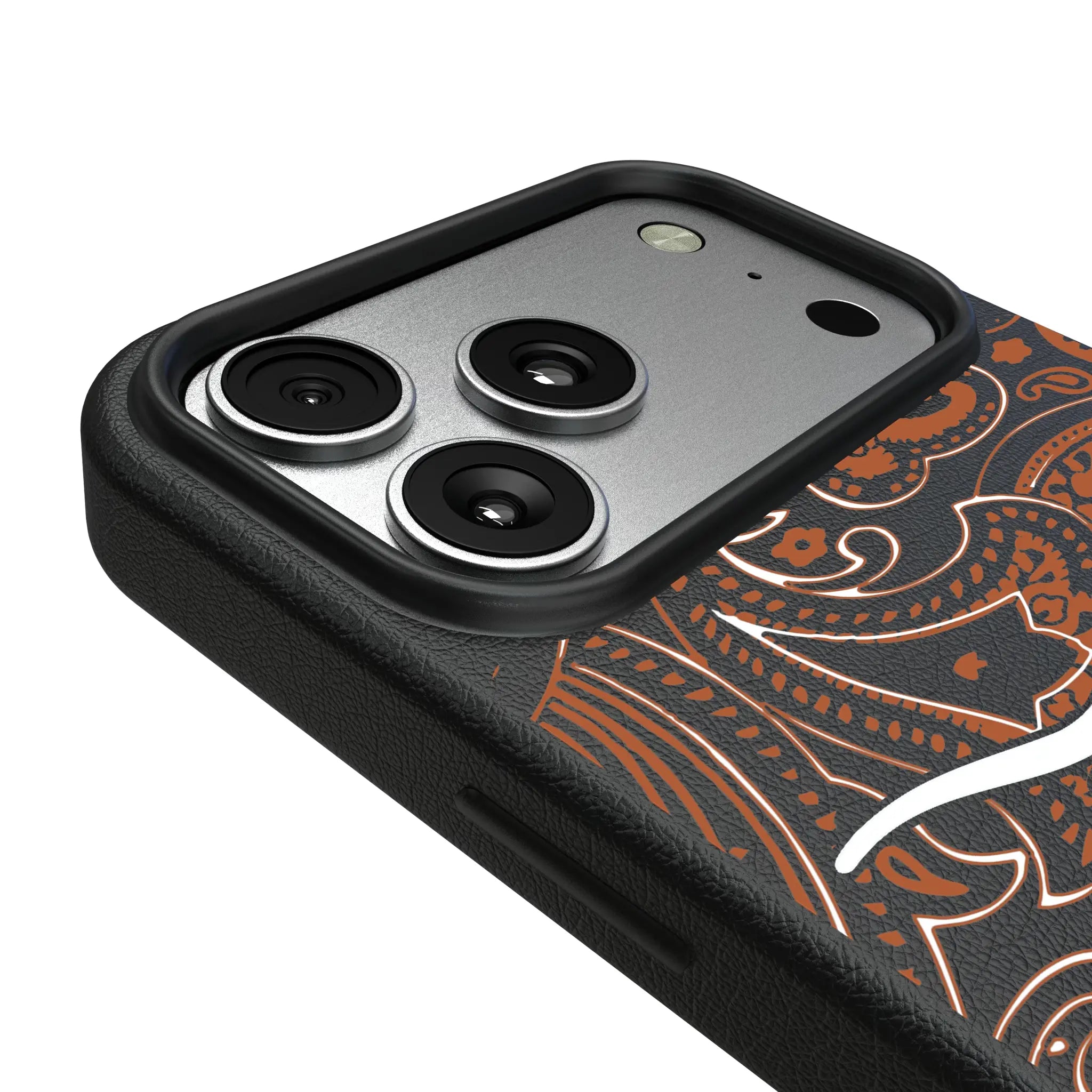 University of Texas Longhorns Paisley MagSafe Compatible Phone Case for Apple iPhone
