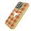 University of Texas Longhorns Plaid Bling Phone Case
