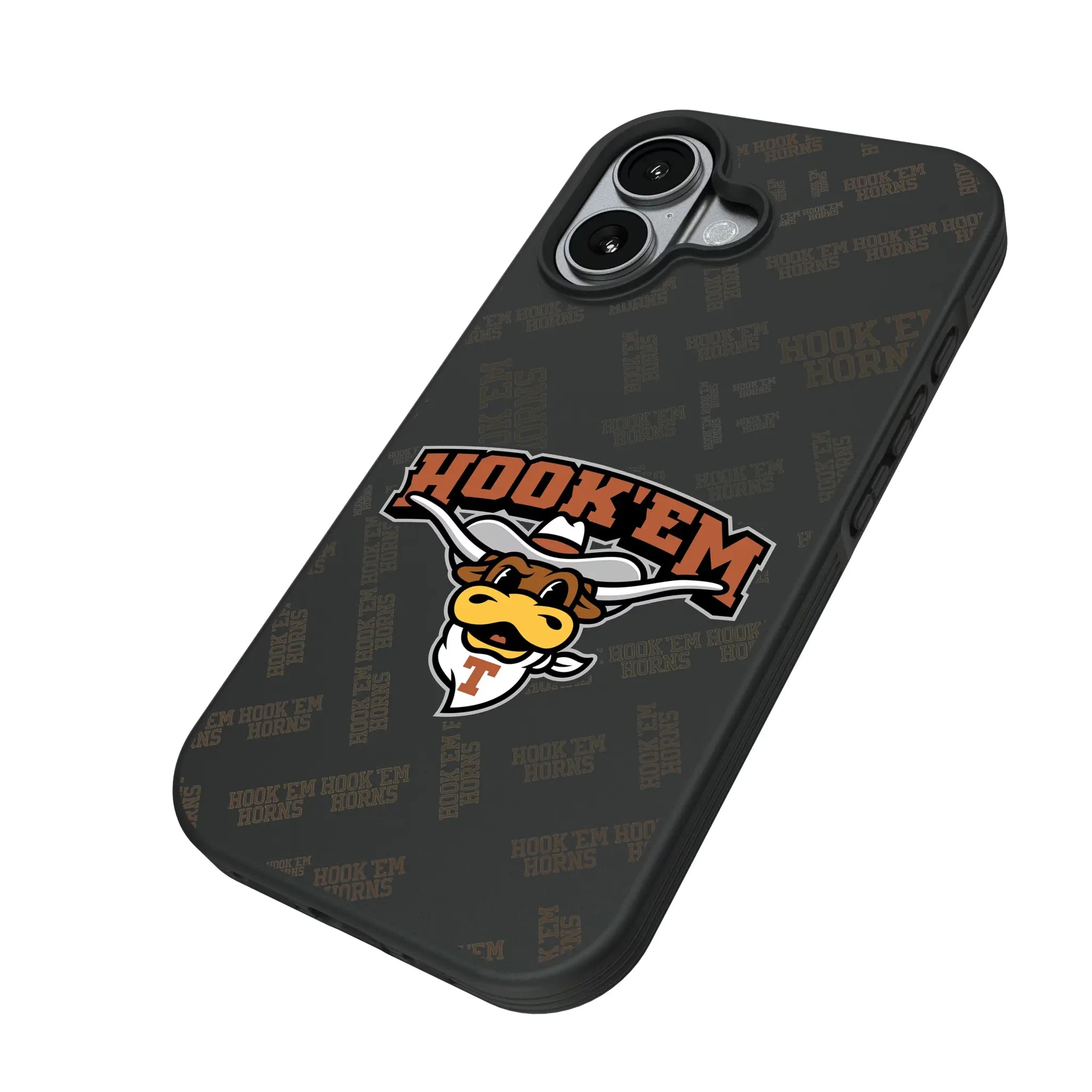 University of Texas Longhorns Quadtile Bump Phone Case for Apple iPhone