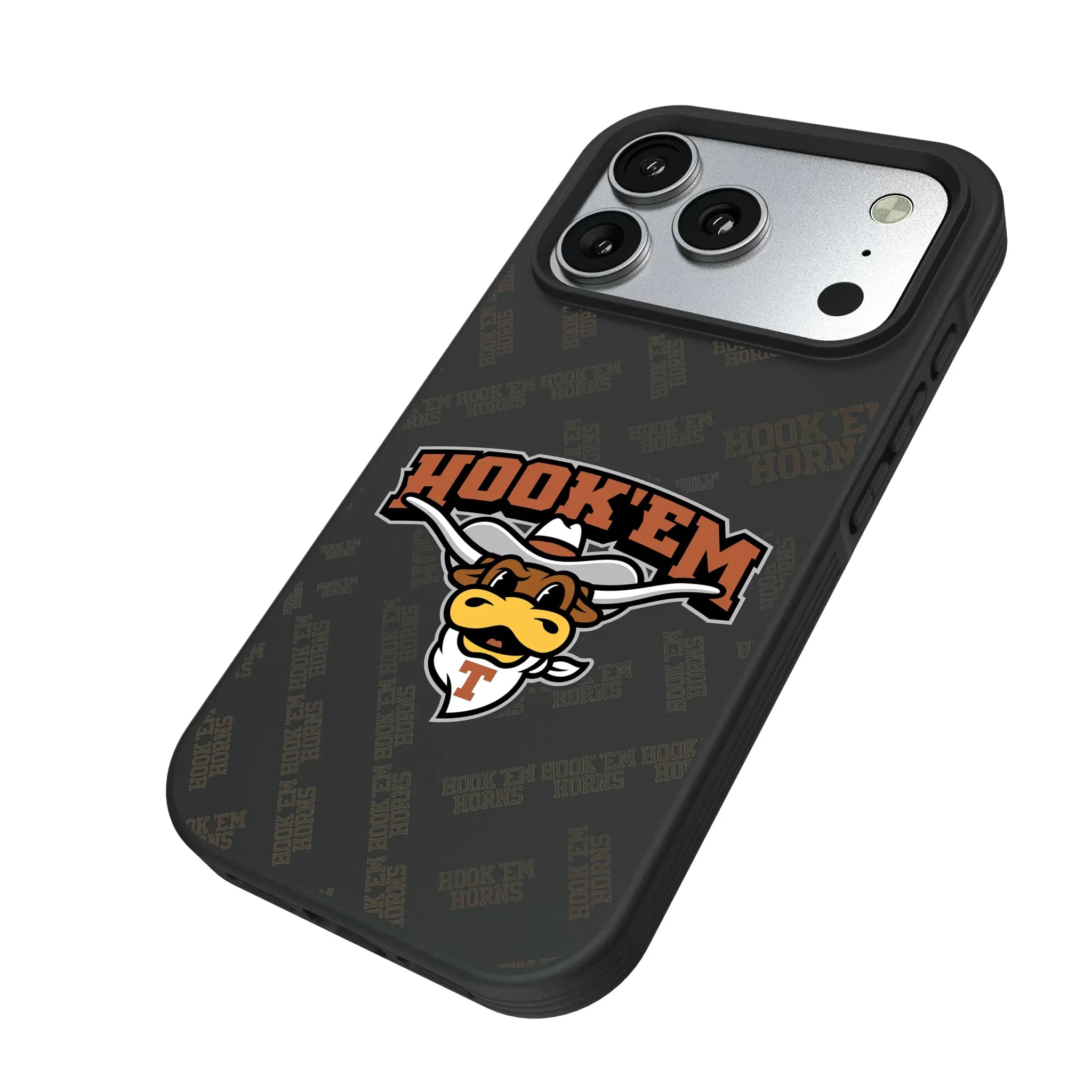 University of Texas Longhorns Quadtile Bump Phone Case for Apple iPhone