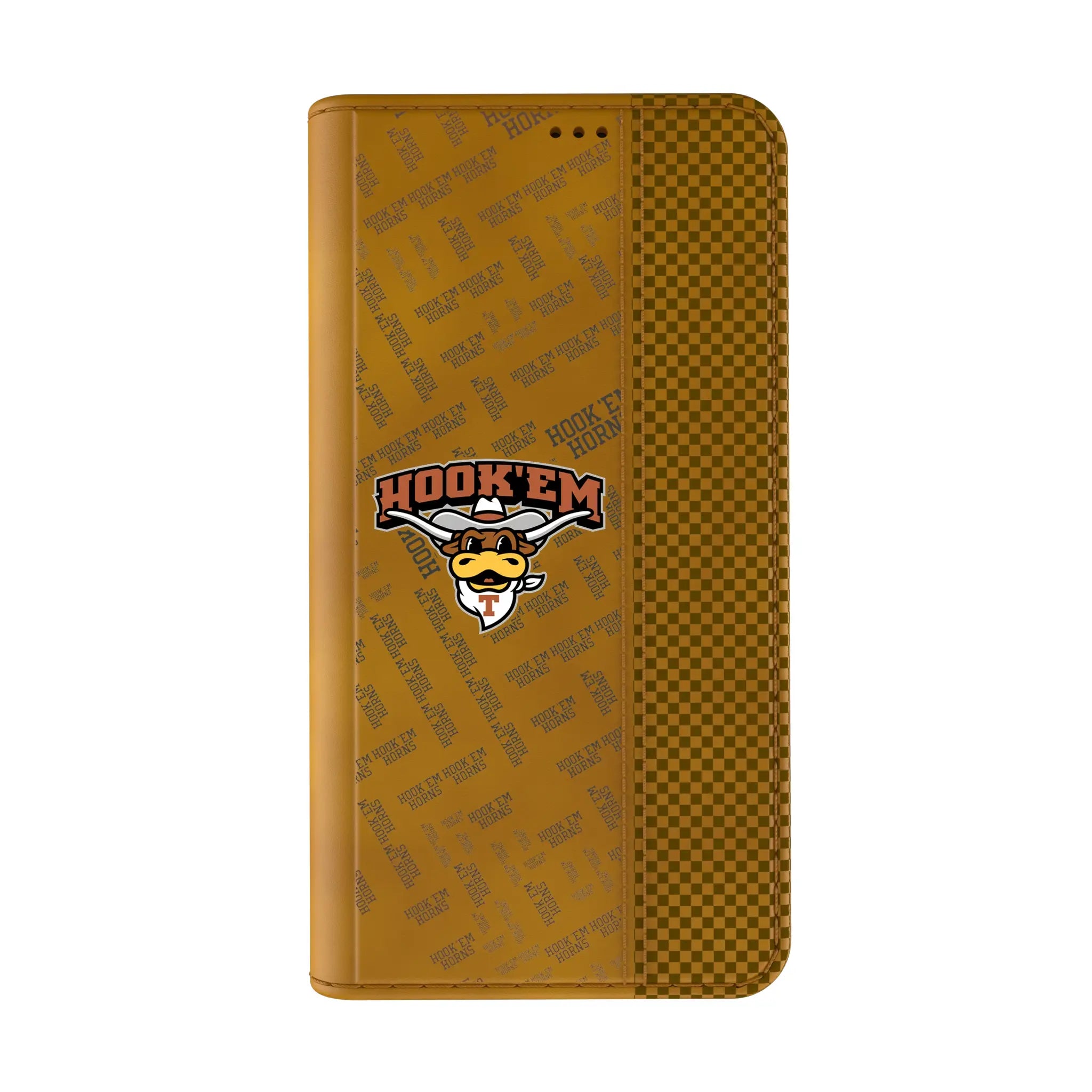 University of Texas Longhorns Quadtile Folio Phone Case for Apple iPhone