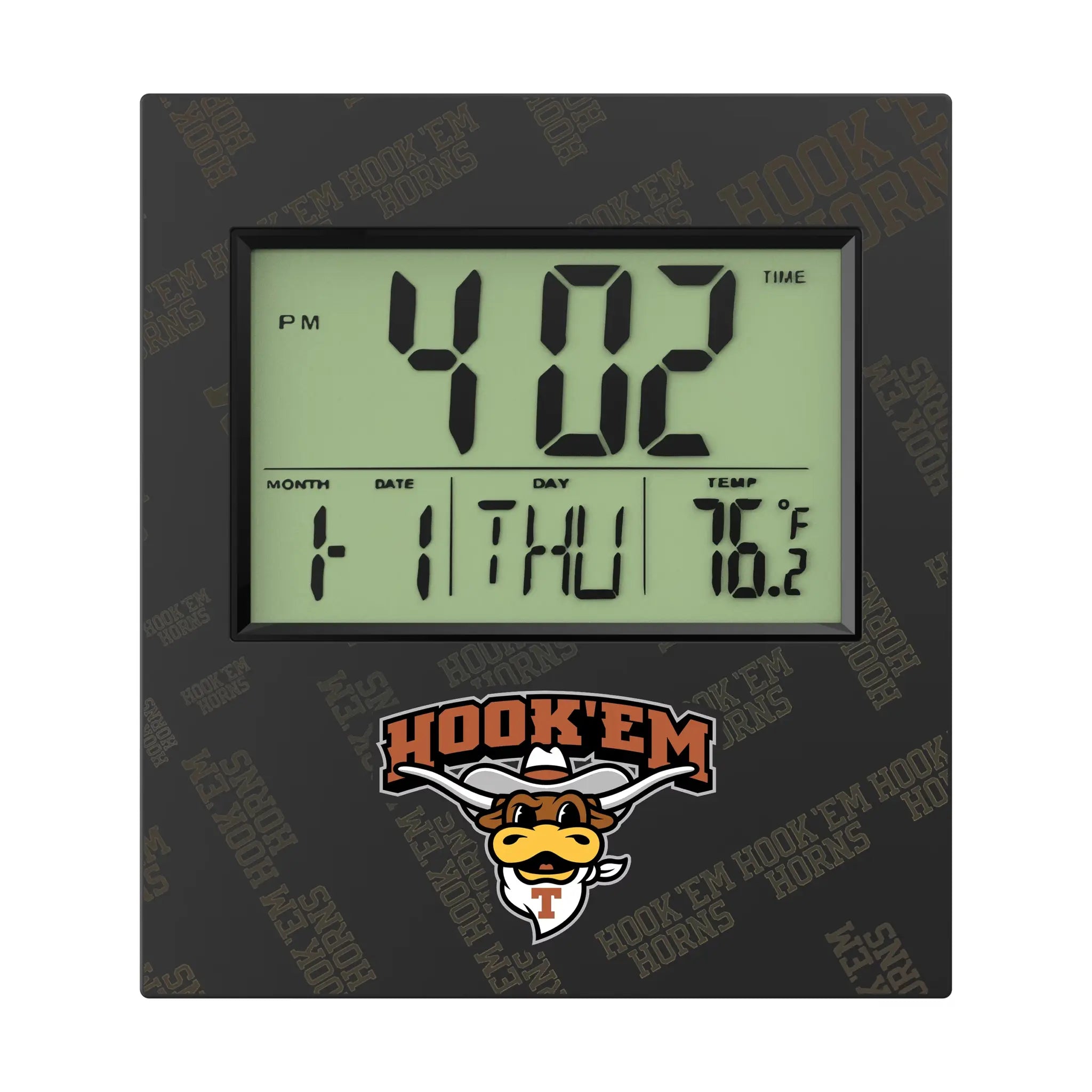 University of Texas Longhorns Quadtile Wall Clock