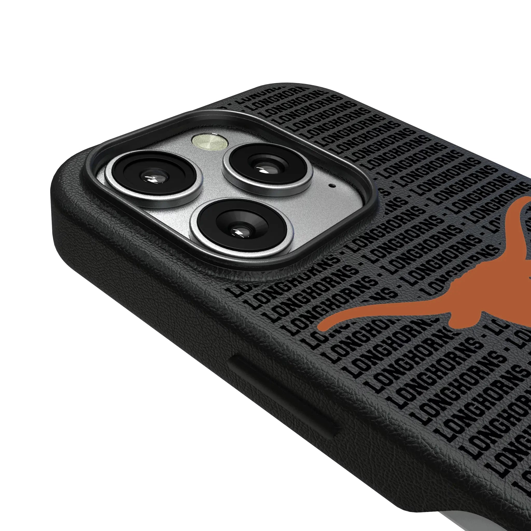 University of Texas Longhorns Text Backdrop MagSafe Compatible Phone Case for Apple iPhone