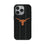 University of Texas Longhorns Text Backdrop MagSafe Compatible Phone Case for Apple iPhone