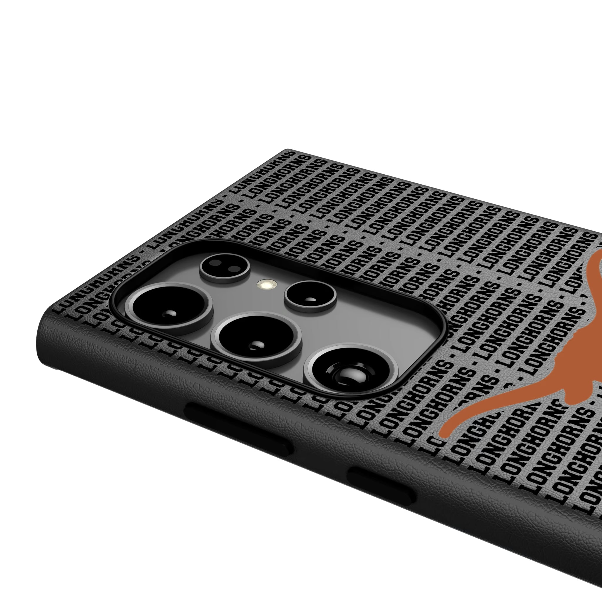 University of Texas Longhorns Text Backdrop MagSafe Compatible Phone Case for Samsung Galaxy