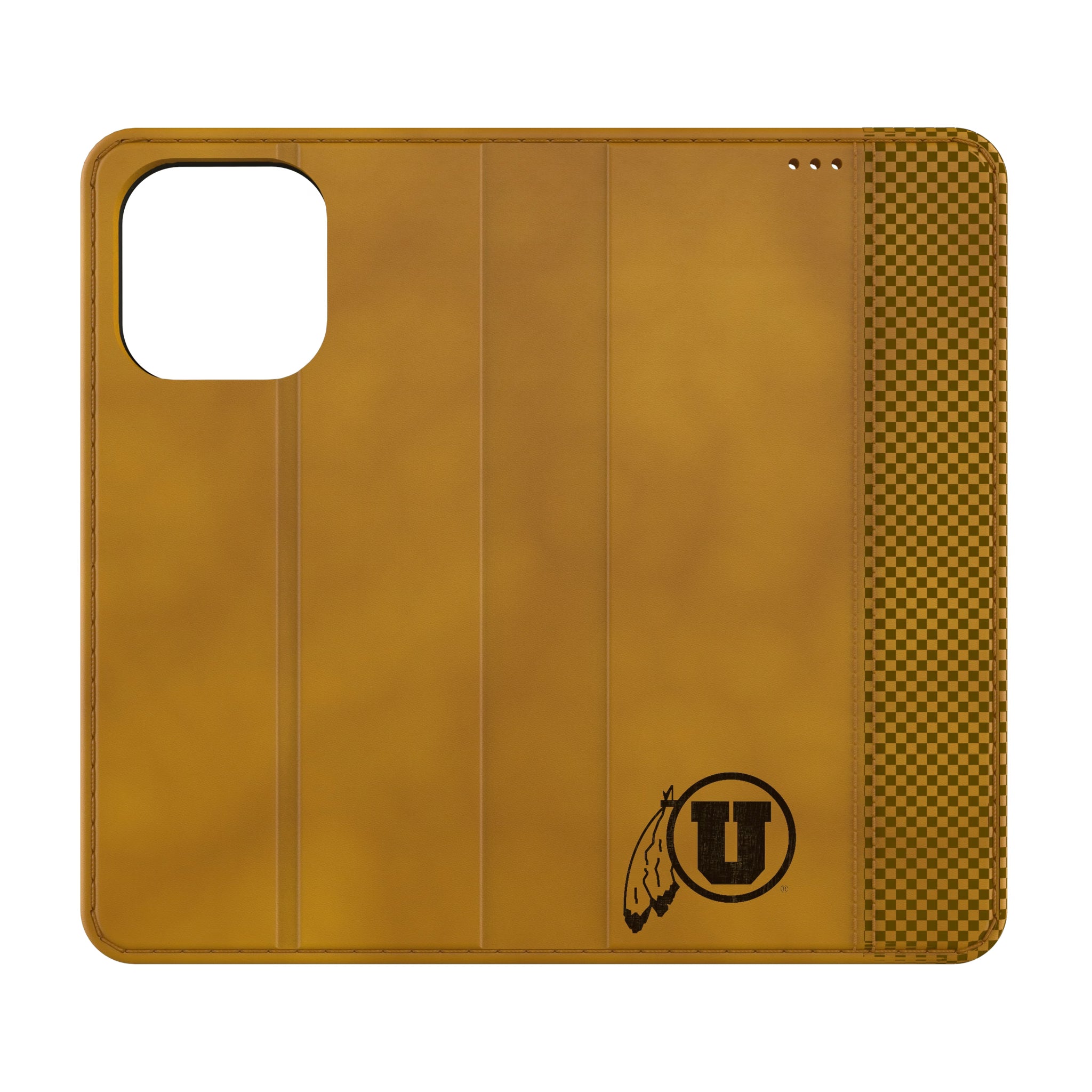 University of Utah Utes Burn Folio Phone Case for Apple iPhone - Sports Gifts, Sports Memorabilia, Sports Collectibles, Fan Shop