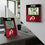 University of Utah Utes Color Block Wall Clock