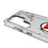 University of Utah Utes Confetti Clear Phone Case for Samsung Galaxy