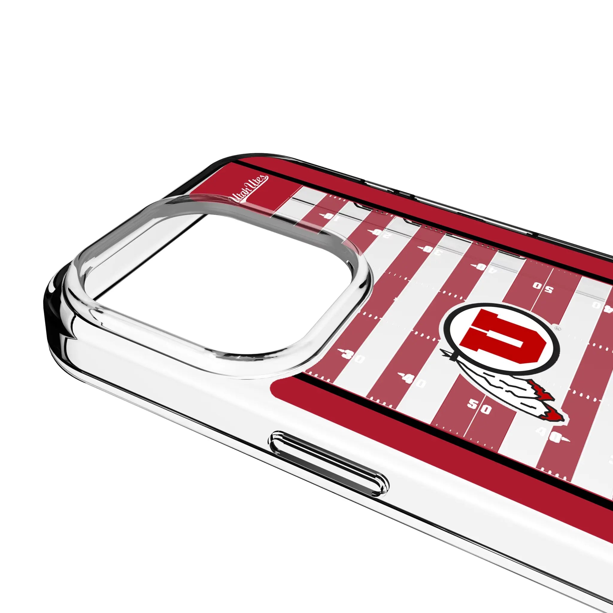 University of Utah Utes Field Clear Phone Case for Apple iPhone