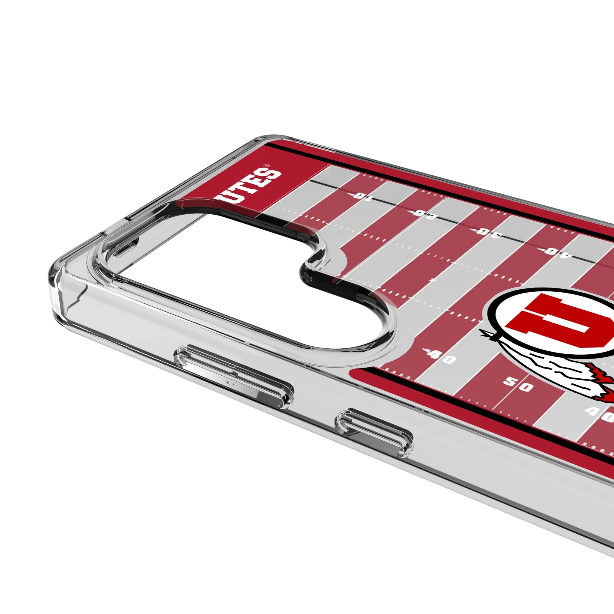 University of Utah Utes Field Clear Phone Case for Samsung Galaxy