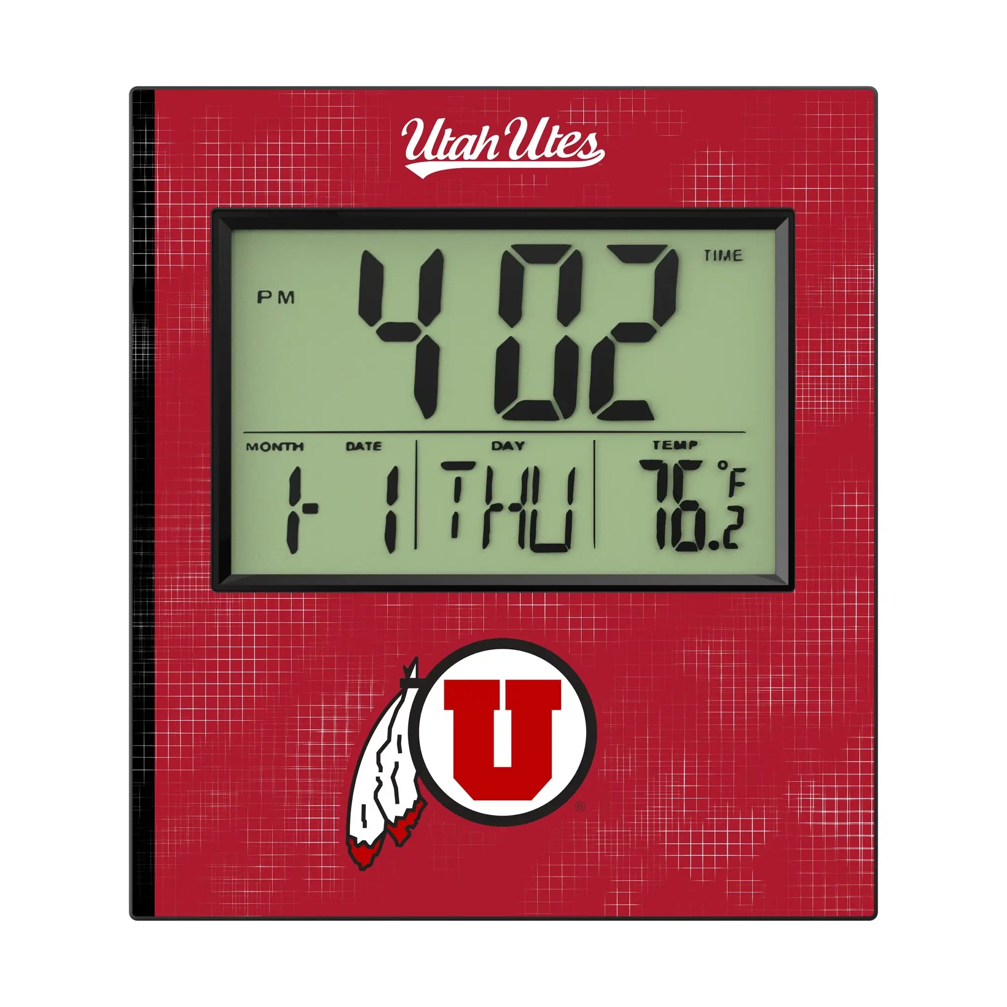 University of Utah Utes Hatch Wall Clock