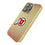 University of Utah Utes Linen Bling Phone Case for Apple iPhone