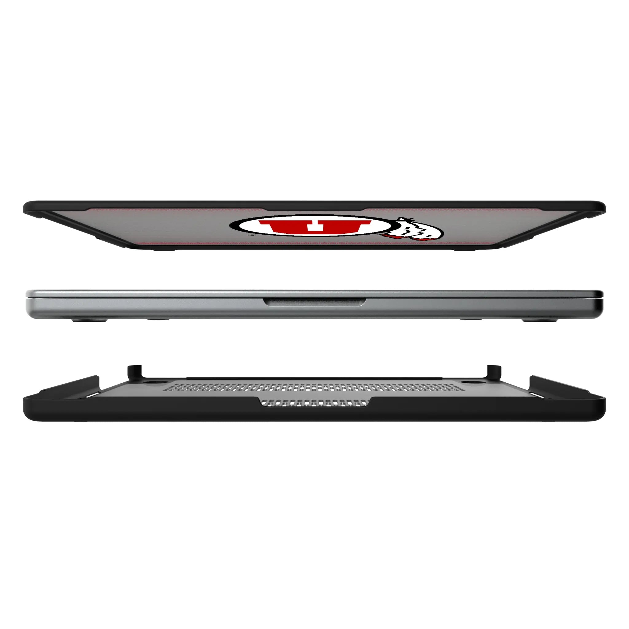 University of Utah Utes Linen Laptop Case for Apple MacBook