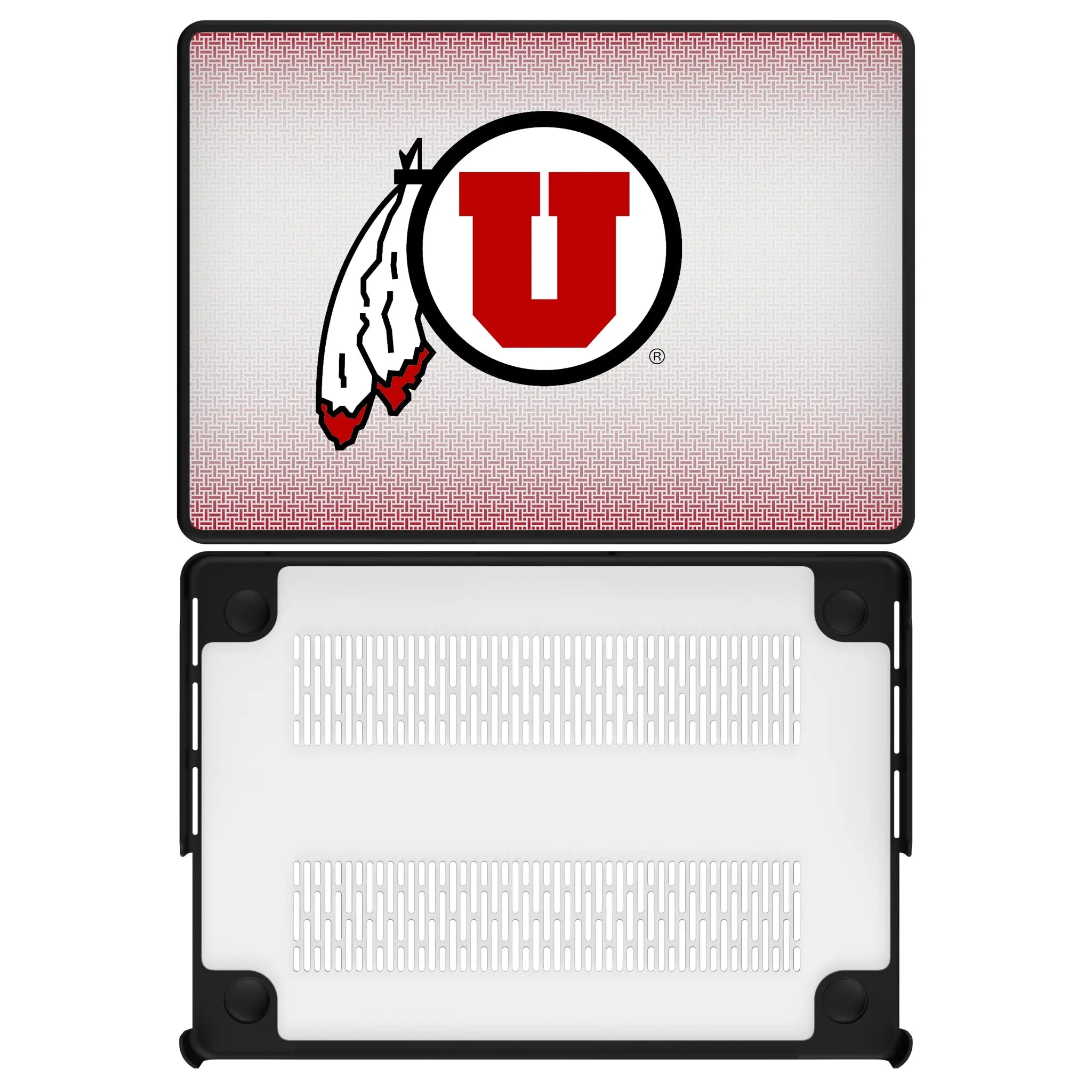 University of Utah Utes Linen Laptop Case for Apple MacBook