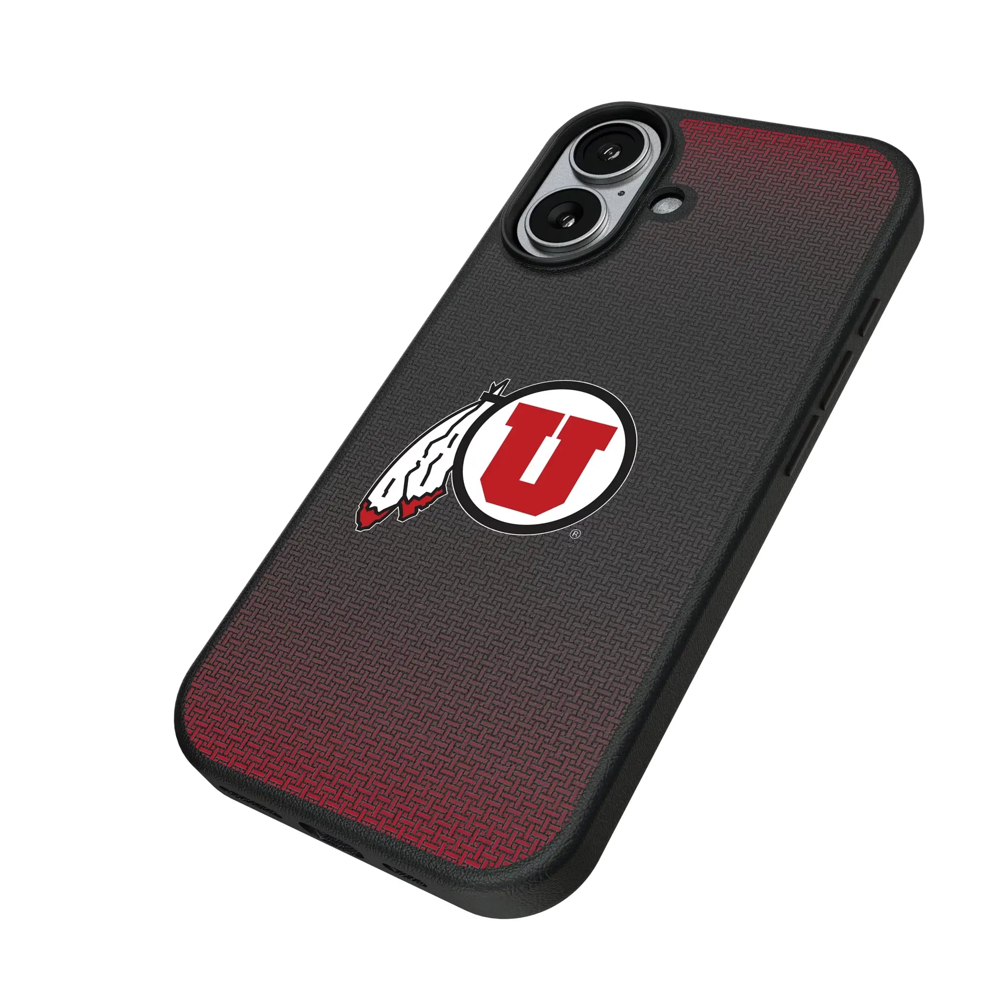 University of Utah Utes Linen MagSafe Compatible Phone Case for Apple iPhone
