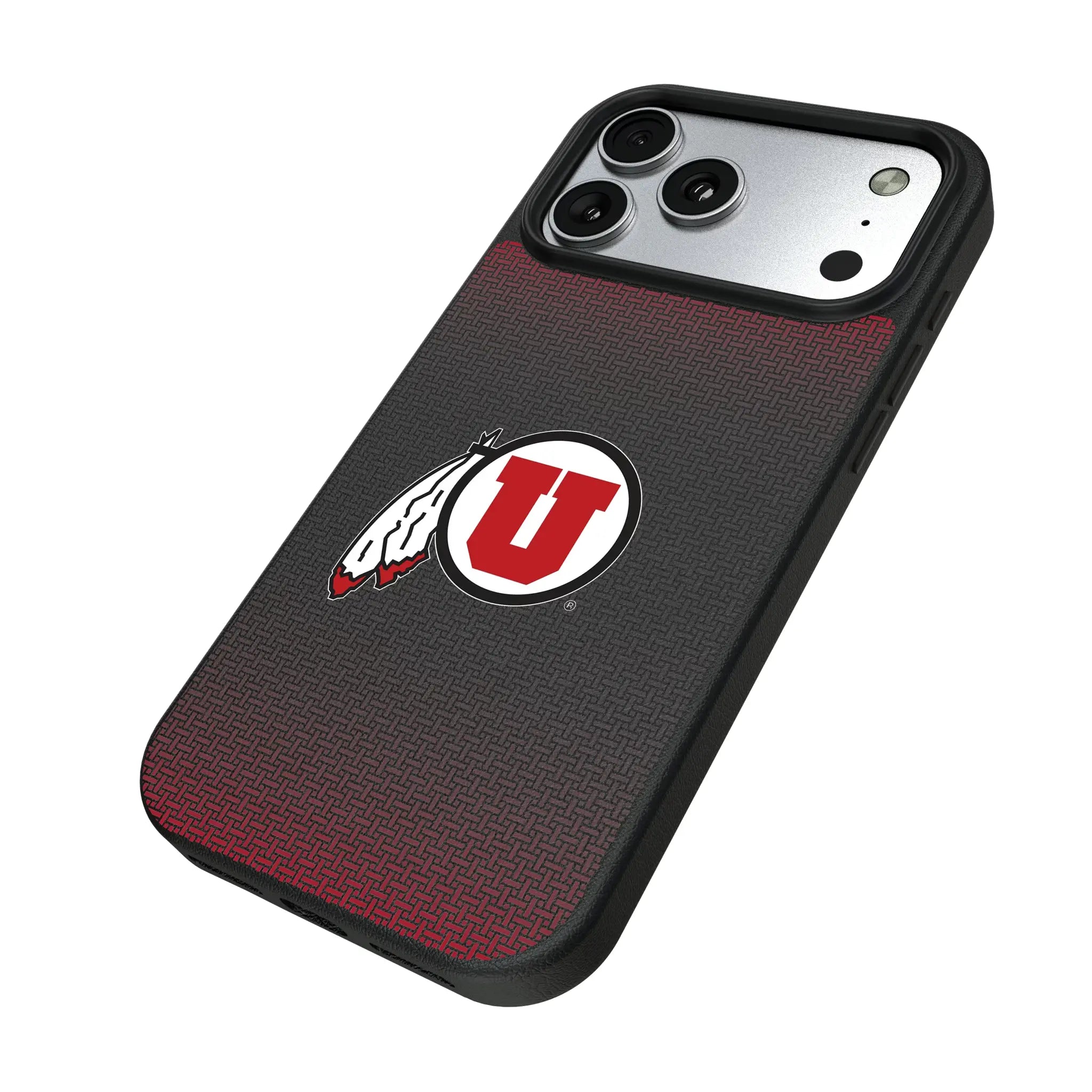 University of Utah Utes Linen MagSafe Compatible Phone Case for Apple iPhone