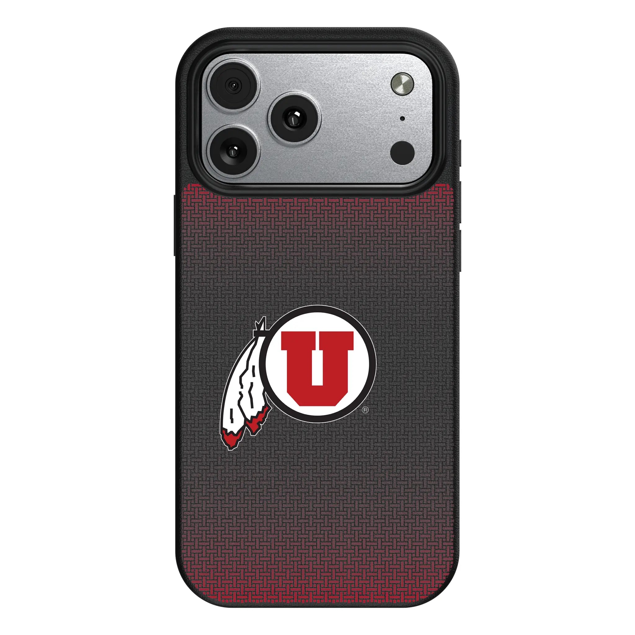 University of Utah Utes Linen MagSafe Compatible Phone Case for Apple iPhone