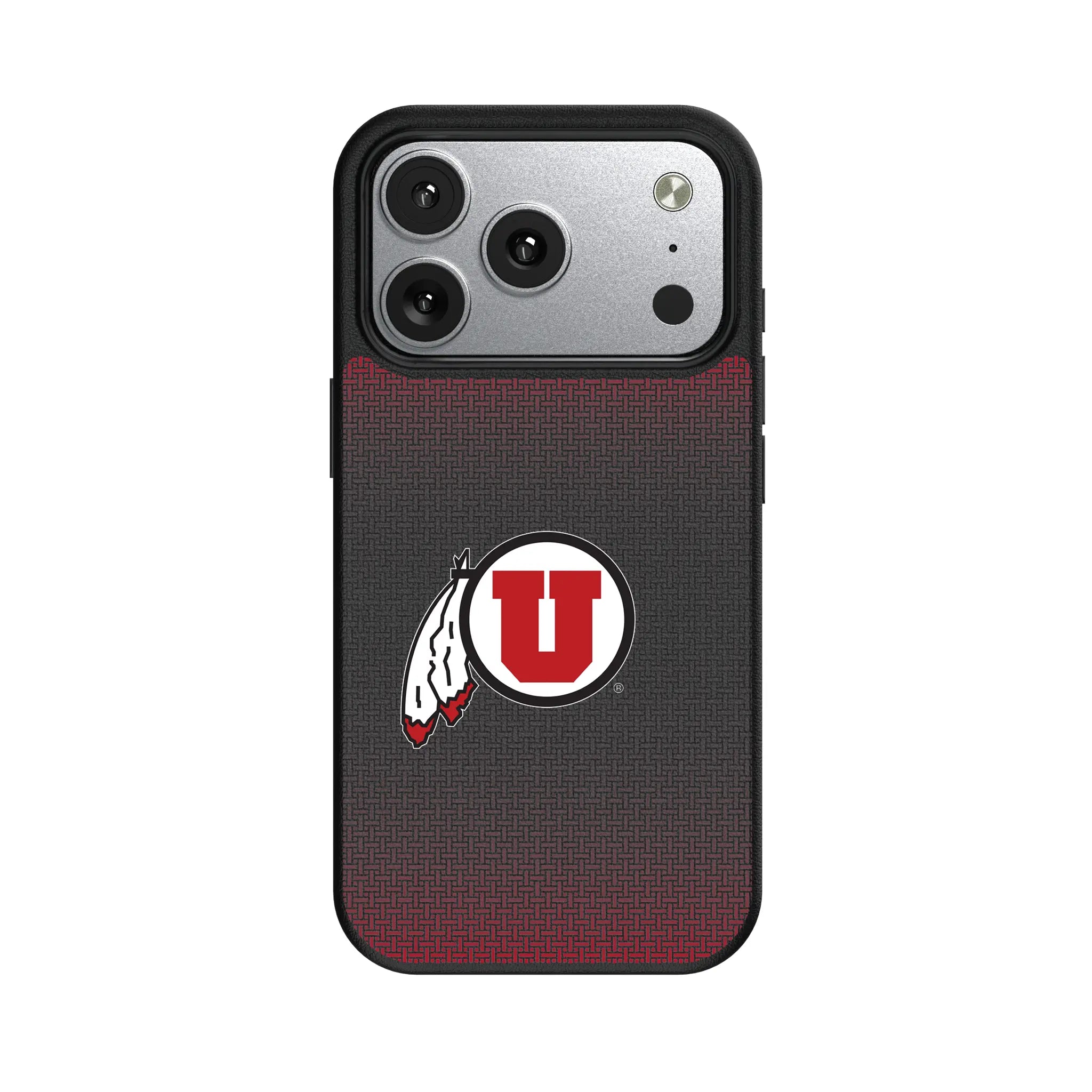University of Utah Utes Linen MagSafe Compatible Phone Case for Apple iPhone