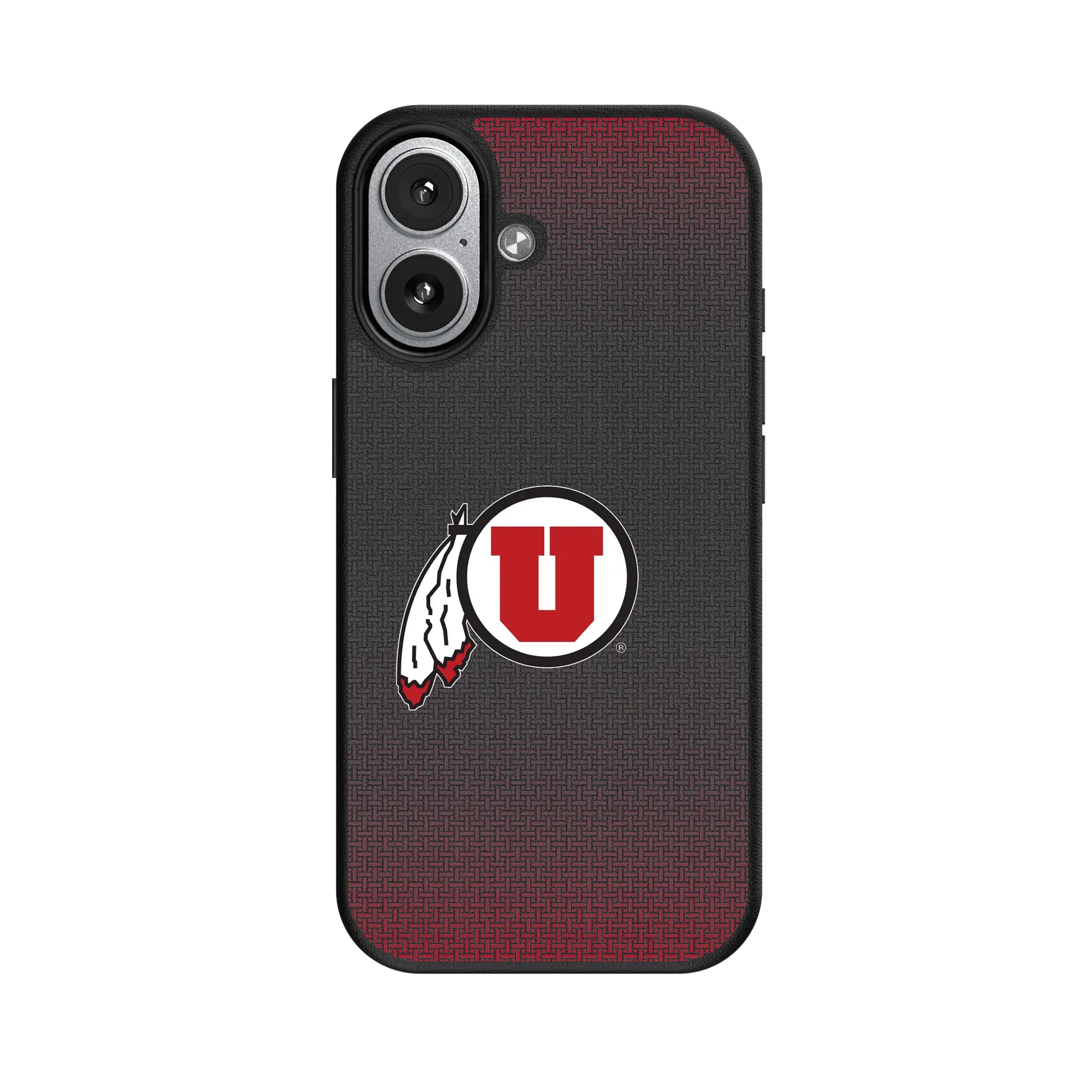 University of Utah Utes Linen MagSafe Compatible Phone Case for Apple iPhone