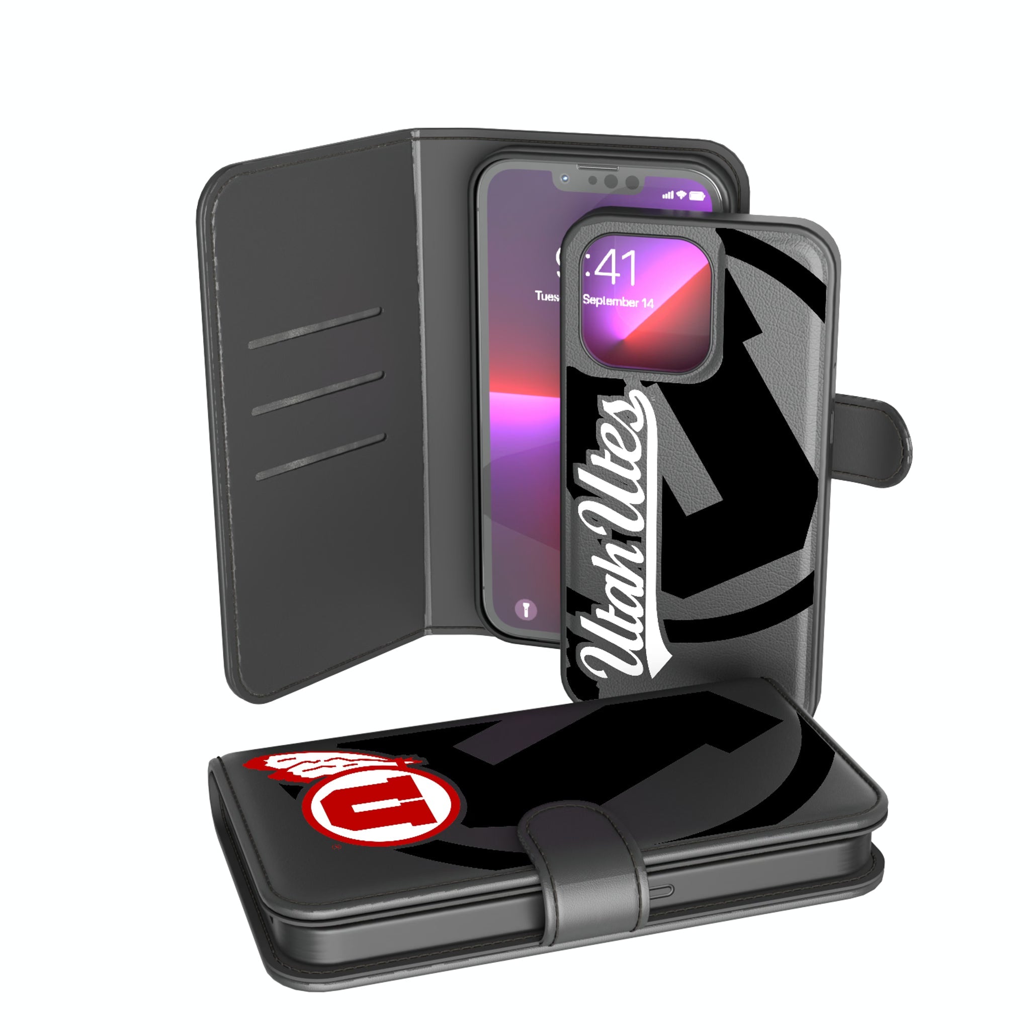 Utah Utes Tilt Wallet Case - Sports Gifts, Sports Memorabilia, Sports Collectibles, Fan Shop
