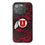 University of Utah Utes Paisley Bling Phone Case