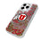 University of Utah Utes Paisley Glitter Phone Case