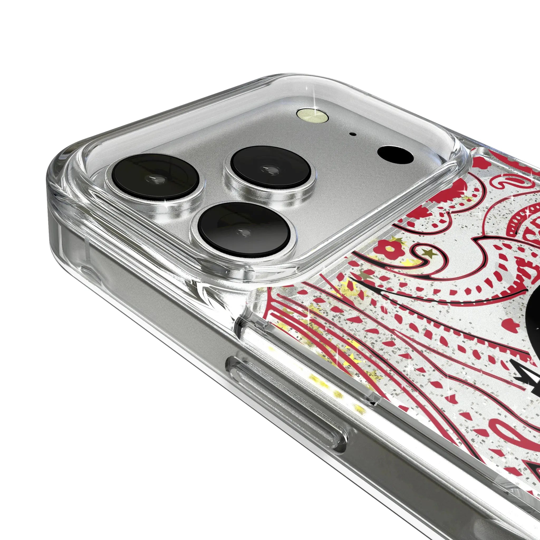 University of Utah Utes Paisley Glitter Phone Case