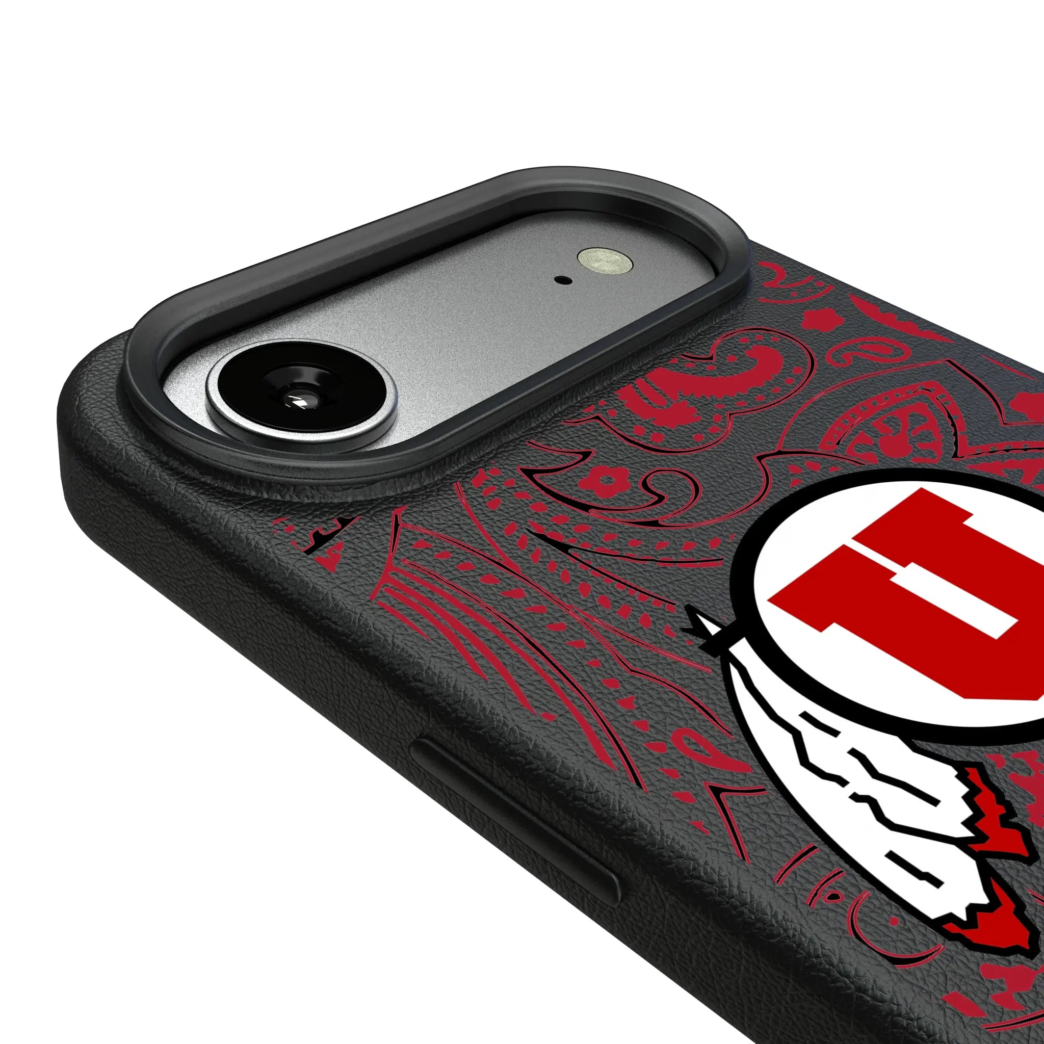 University of Utah Utes Paisley MagSafe Compatible Phone Case for Apple iPhone