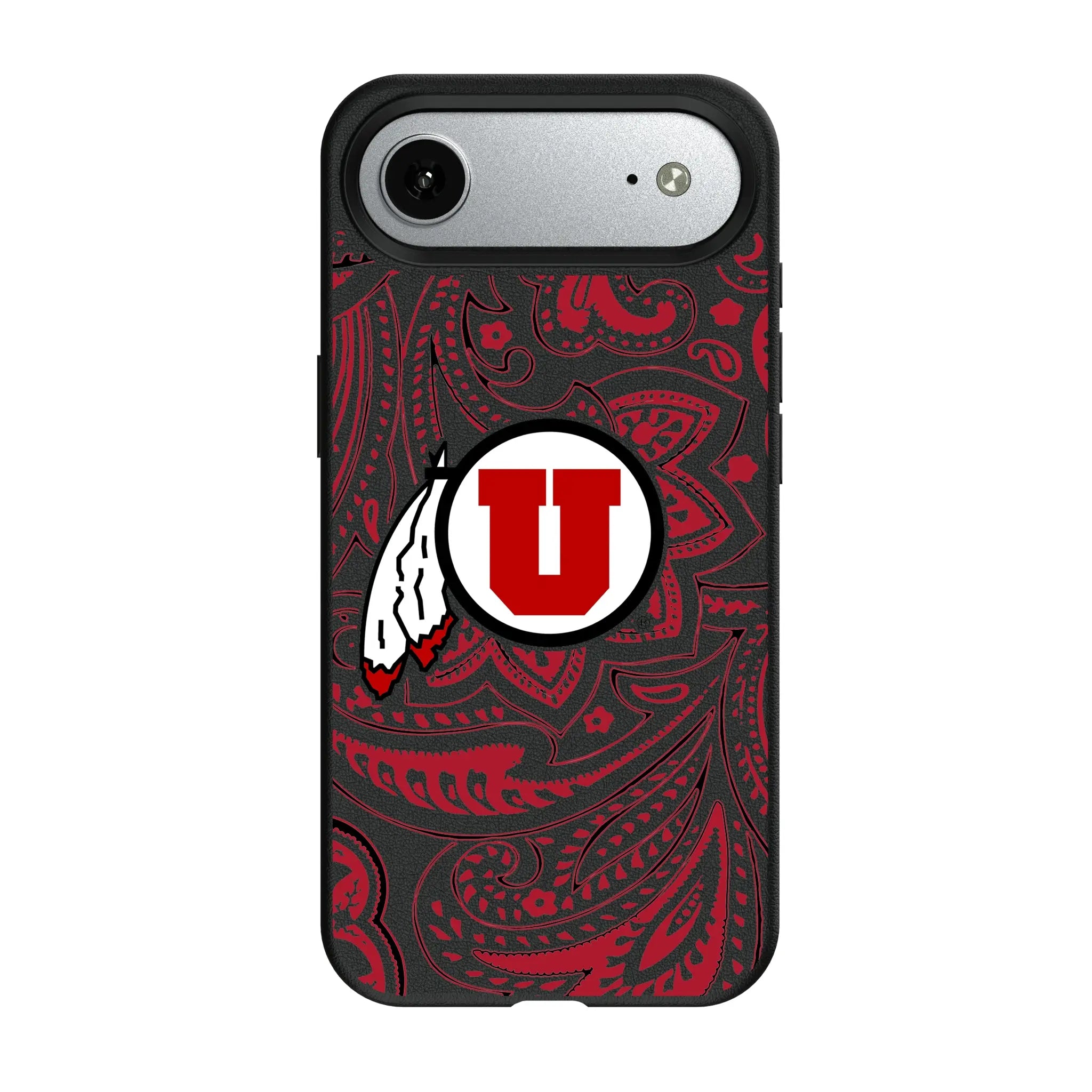 University of Utah Utes Paisley MagSafe Compatible Phone Case for Apple iPhone