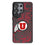 University of Utah Utes Paisley MagSafe Compatible Phone Case for Samsung Galaxy