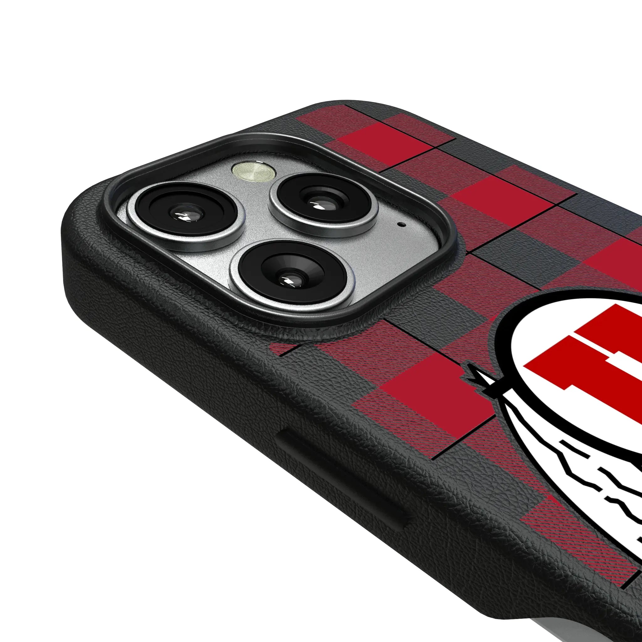 University of Utah Utes Plaid MagSafe Compatible Phone Case for Apple iPhone
