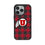 University of Utah Utes Plaid MagSafe Compatible Phone Case for Apple iPhone
