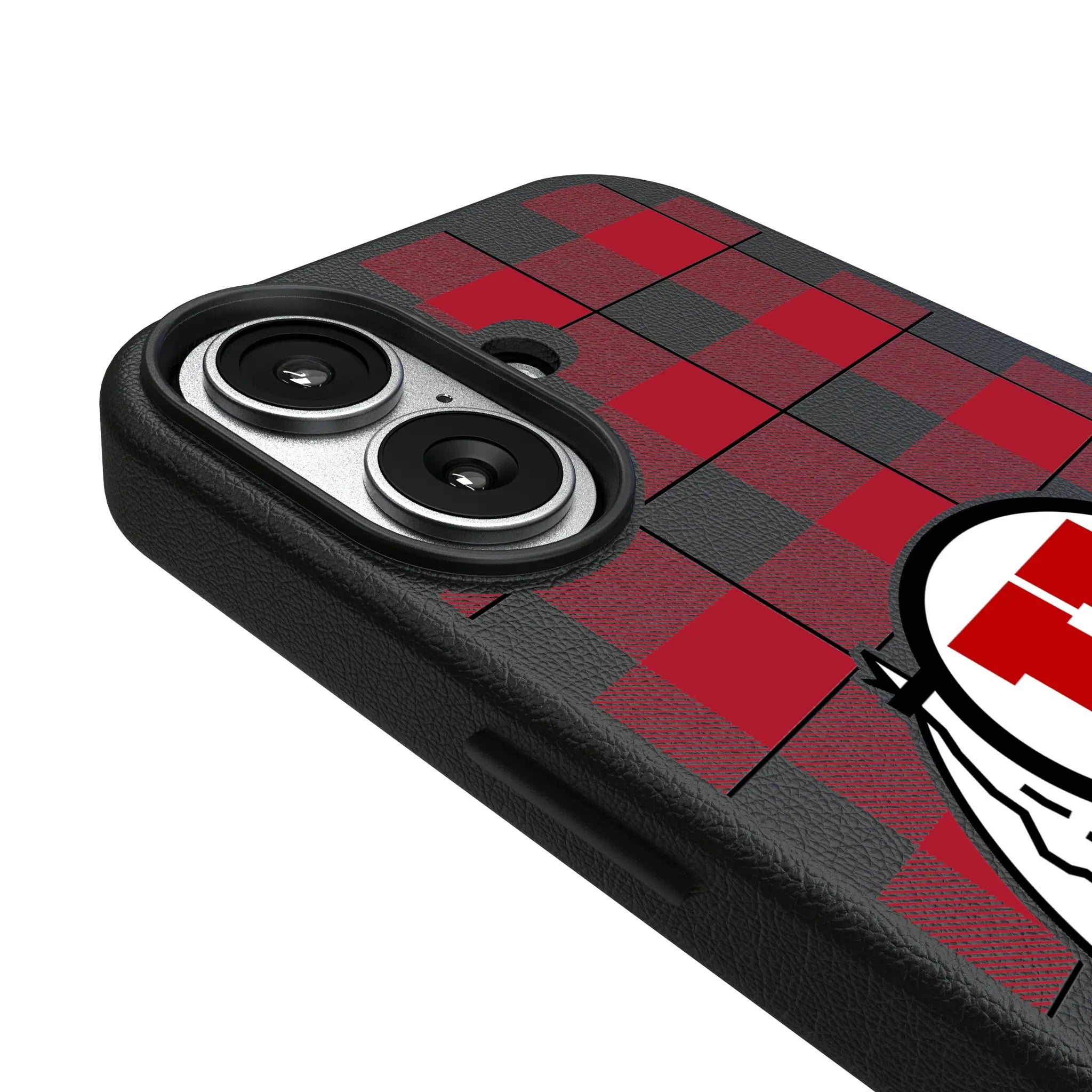 University of Utah Utes Plaid MagSafe Compatible Phone Case for Apple iPhone