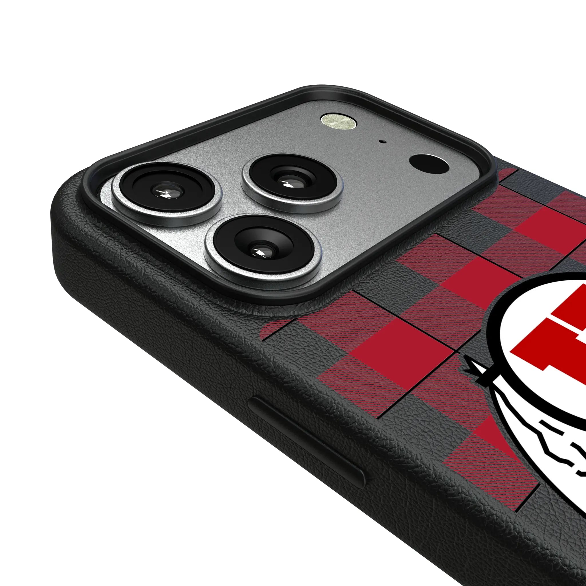 University of Utah Utes Plaid MagSafe Compatible Phone Case for Apple iPhone