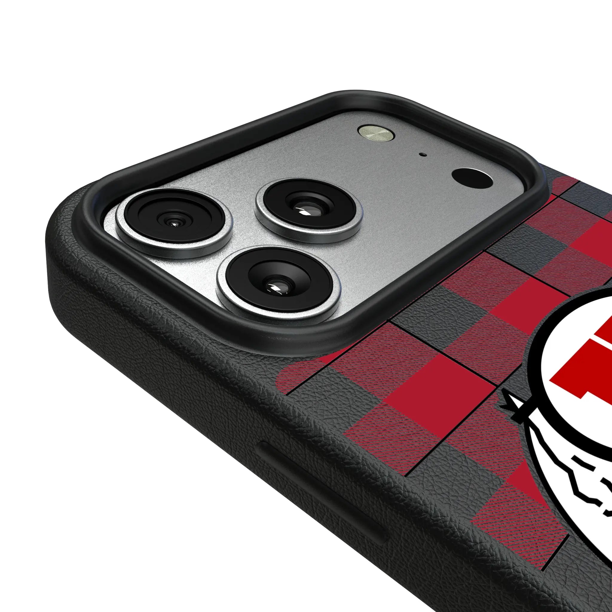University of Utah Utes Plaid MagSafe Compatible Phone Case for Apple iPhone