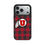 University of Utah Utes Plaid MagSafe Compatible Phone Case for Apple iPhone