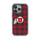 University of Utah Utes Plaid MagSafe Compatible Phone Case for Apple iPhone