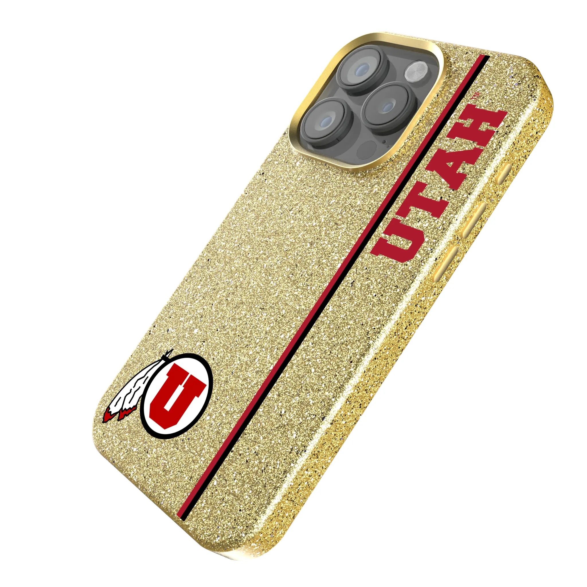 University of Utah Utes Sidebar Bling Phone Case