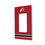 University of Utah Utes Stripe Hidden-Screw Light Switch Plate
