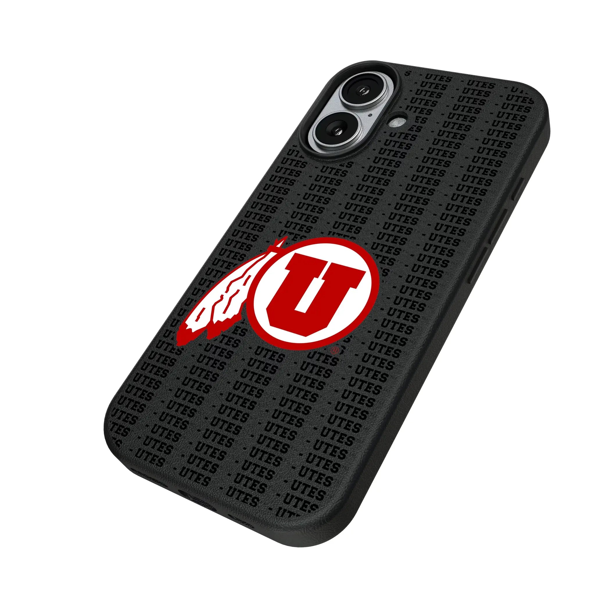 University of Utah Utes Text Backdrop MagSafe Compatible Phone Case for Apple iPhone