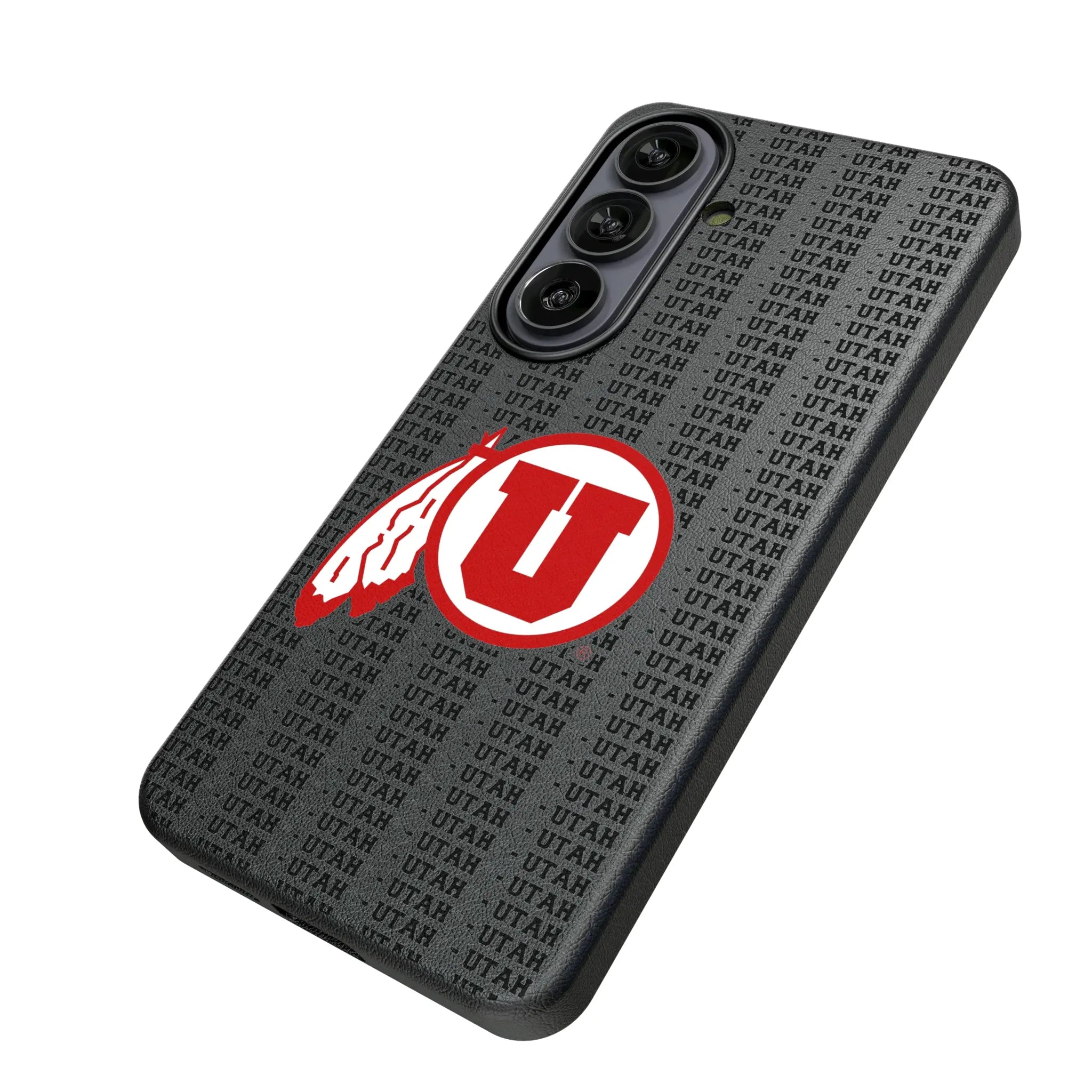 University of Utah Utes Text Backdrop MagSafe Compatible Phone Case for Samsung Galaxy