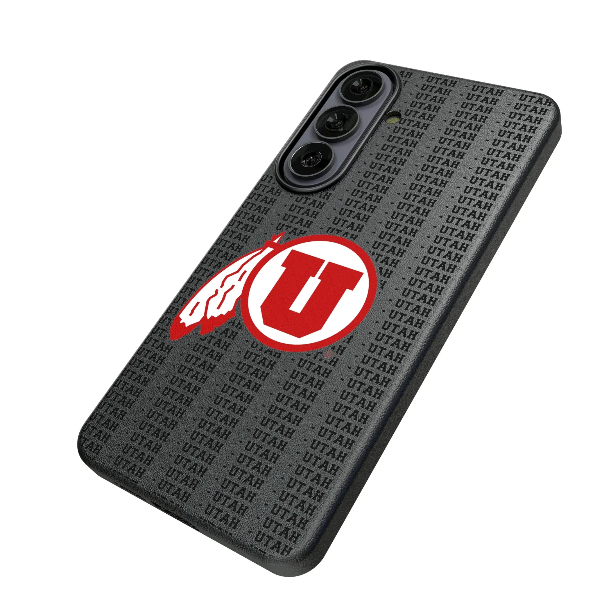 University of Utah Utes Text Backdrop MagSafe Compatible Phone Case for Samsung Galaxy