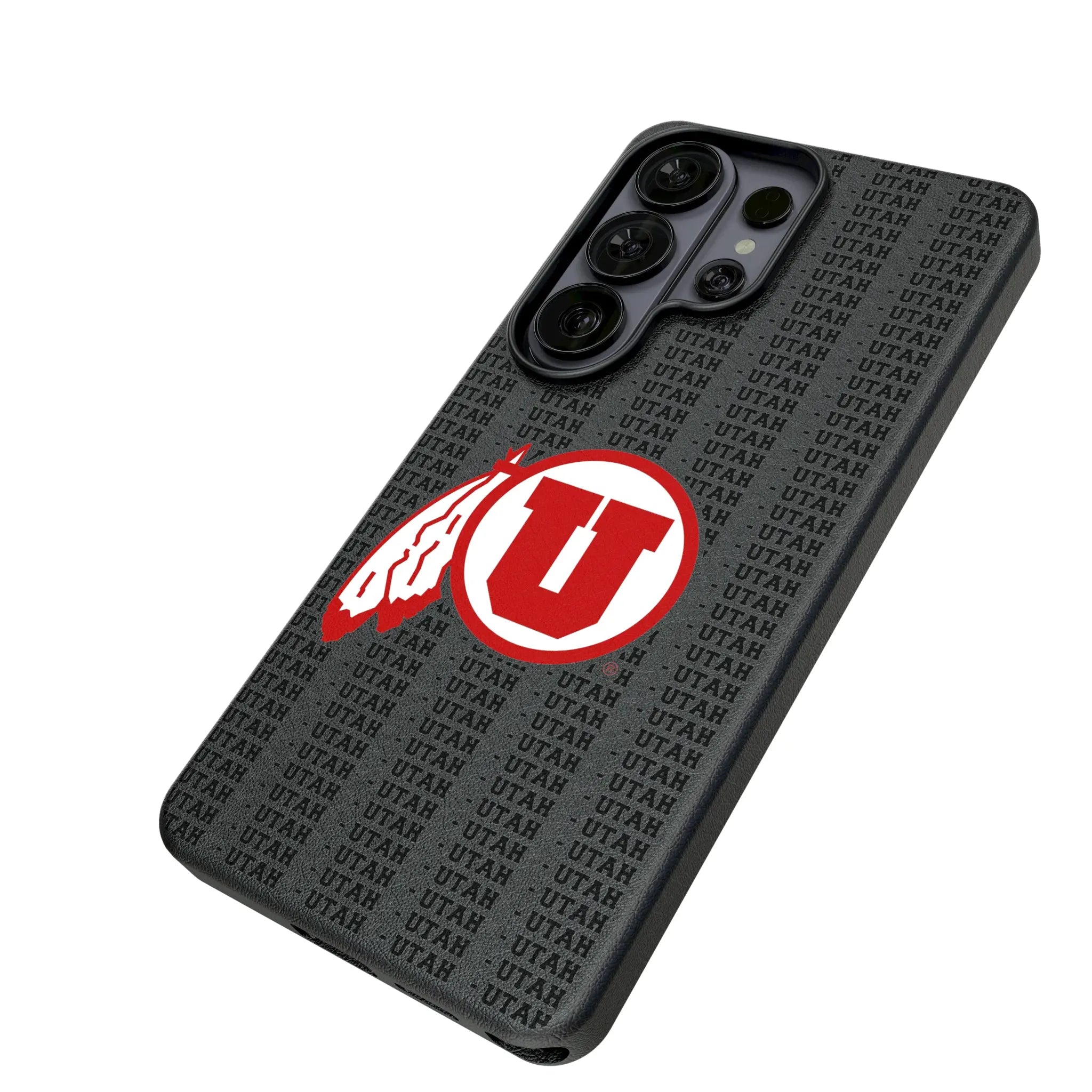 University of Utah Utes Text Backdrop MagSafe Compatible Phone Case for Samsung Galaxy